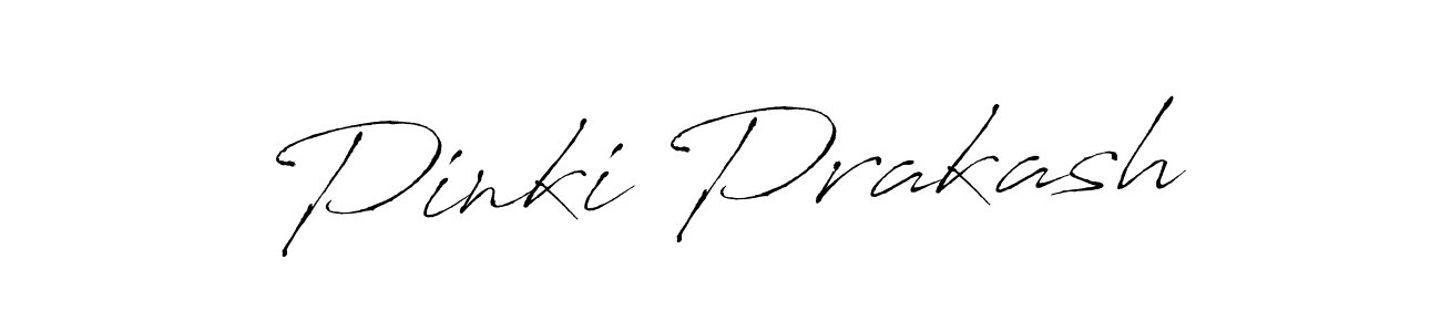 Use a signature maker to create a handwritten signature online. With this signature software, you can design (Antro_Vectra) your own signature for name Pinki Prakash. Pinki Prakash signature style 6 images and pictures png