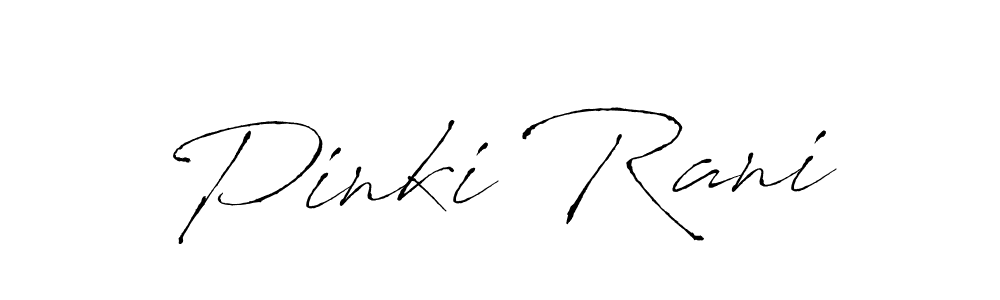 Use a signature maker to create a handwritten signature online. With this signature software, you can design (Antro_Vectra) your own signature for name Pinki Rani. Pinki Rani signature style 6 images and pictures png