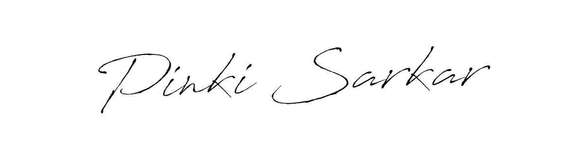Use a signature maker to create a handwritten signature online. With this signature software, you can design (Antro_Vectra) your own signature for name Pinki Sarkar. Pinki Sarkar signature style 6 images and pictures png