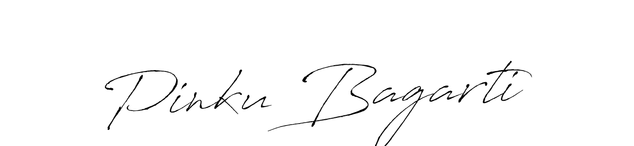 Pinku Bagarti stylish signature style. Best Handwritten Sign (Antro_Vectra) for my name. Handwritten Signature Collection Ideas for my name Pinku Bagarti. Pinku Bagarti signature style 6 images and pictures png