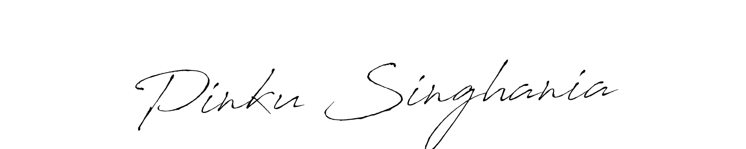 Once you've used our free online signature maker to create your best signature Antro_Vectra style, it's time to enjoy all of the benefits that Pinku Singhania name signing documents. Pinku Singhania signature style 6 images and pictures png