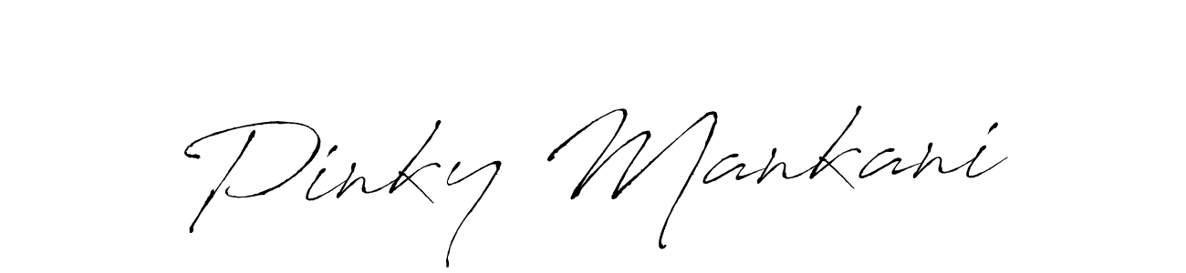 How to Draw Pinky Mankani signature style? Antro_Vectra is a latest design signature styles for name Pinky Mankani. Pinky Mankani signature style 6 images and pictures png