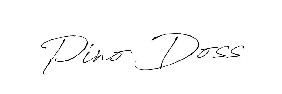 if you are searching for the best signature style for your name Pino Doss. so please give up your signature search. here we have designed multiple signature styles  using Antro_Vectra. Pino Doss signature style 6 images and pictures png