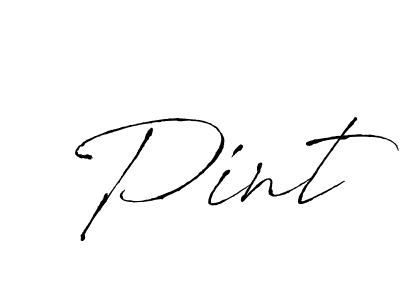 Design your own signature with our free online signature maker. With this signature software, you can create a handwritten (Antro_Vectra) signature for name Pint. Pint signature style 6 images and pictures png