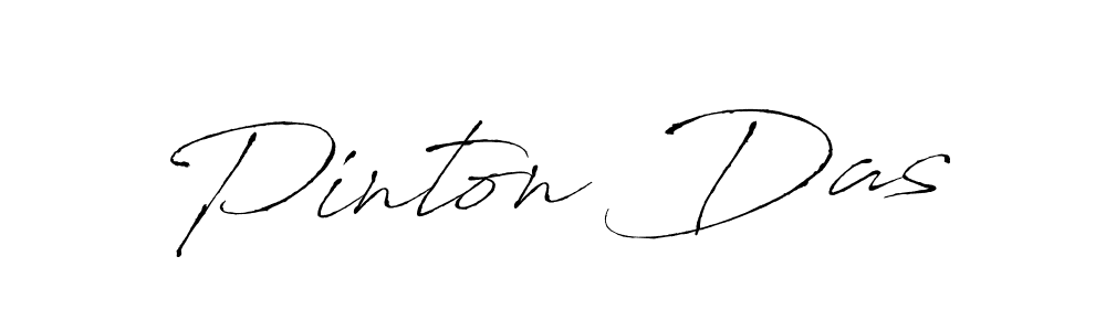 The best way (Antro_Vectra) to make a short signature is to pick only two or three words in your name. The name Pinton Das include a total of six letters. For converting this name. Pinton Das signature style 6 images and pictures png