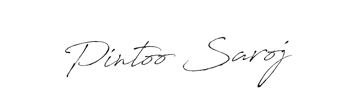 Design your own signature with our free online signature maker. With this signature software, you can create a handwritten (Antro_Vectra) signature for name Pintoo Saroj. Pintoo Saroj signature style 6 images and pictures png