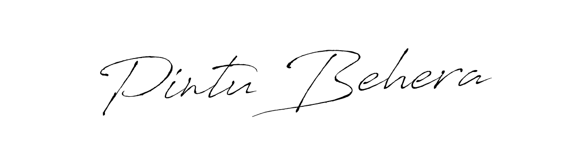 This is the best signature style for the Pintu Behera name. Also you like these signature font (Antro_Vectra). Mix name signature. Pintu Behera signature style 6 images and pictures png