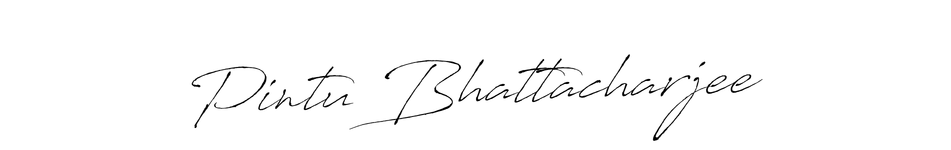 Make a beautiful signature design for name Pintu Bhattacharjee. Use this online signature maker to create a handwritten signature for free. Pintu Bhattacharjee signature style 6 images and pictures png