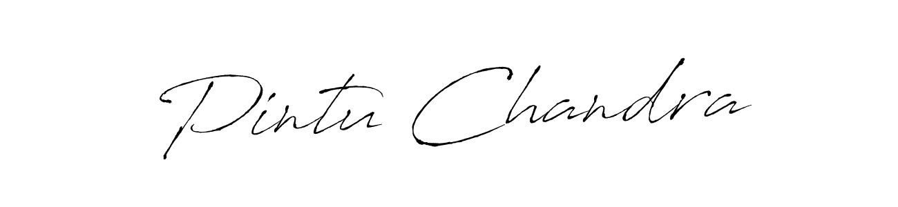 Also we have Pintu Chandra name is the best signature style. Create professional handwritten signature collection using Antro_Vectra autograph style. Pintu Chandra signature style 6 images and pictures png