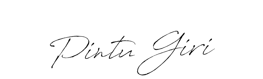 Also we have Pintu Giri name is the best signature style. Create professional handwritten signature collection using Antro_Vectra autograph style. Pintu Giri signature style 6 images and pictures png