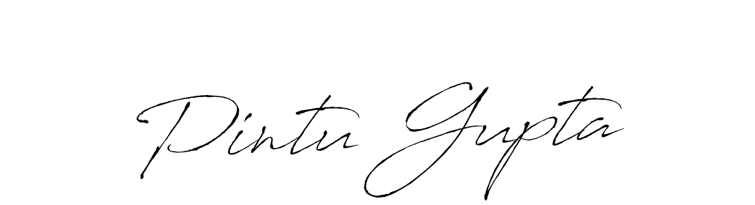 Use a signature maker to create a handwritten signature online. With this signature software, you can design (Antro_Vectra) your own signature for name Pintu Gupta. Pintu Gupta signature style 6 images and pictures png