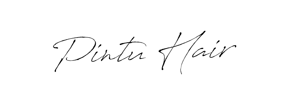 How to make Pintu Hair signature? Antro_Vectra is a professional autograph style. Create handwritten signature for Pintu Hair name. Pintu Hair signature style 6 images and pictures png