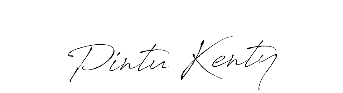 How to Draw Pintu Kenty signature style? Antro_Vectra is a latest design signature styles for name Pintu Kenty. Pintu Kenty signature style 6 images and pictures png