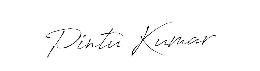 Similarly Antro_Vectra is the best handwritten signature design. Signature creator online .You can use it as an online autograph creator for name Pintu Kumar. Pintu Kumar signature style 6 images and pictures png