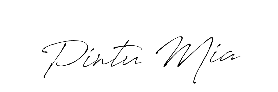 Once you've used our free online signature maker to create your best signature Antro_Vectra style, it's time to enjoy all of the benefits that Pintu Mia name signing documents. Pintu Mia signature style 6 images and pictures png