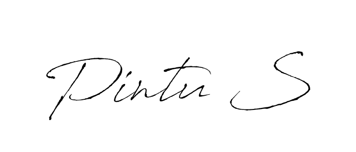 It looks lik you need a new signature style for name Pintu S. Design unique handwritten (Antro_Vectra) signature with our free signature maker in just a few clicks. Pintu S signature style 6 images and pictures png