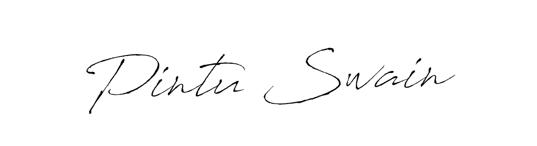 Design your own signature with our free online signature maker. With this signature software, you can create a handwritten (Antro_Vectra) signature for name Pintu Swain. Pintu Swain signature style 6 images and pictures png