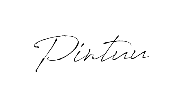 How to Draw Pintuu signature style? Antro_Vectra is a latest design signature styles for name Pintuu. Pintuu signature style 6 images and pictures png