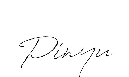 Make a beautiful signature design for name Pinyu. With this signature (Antro_Vectra) style, you can create a handwritten signature for free. Pinyu signature style 6 images and pictures png