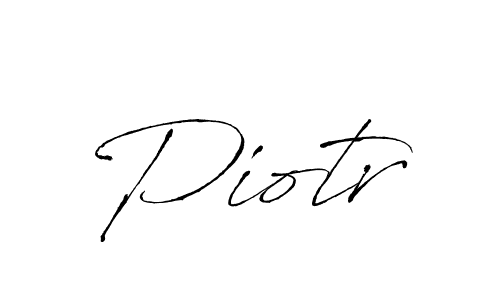 You should practise on your own different ways (Antro_Vectra) to write your name (Piotr) in signature. don't let someone else do it for you. Piotr signature style 6 images and pictures png