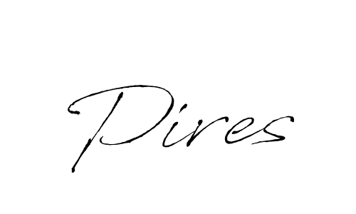 How to make Pires name signature. Use Antro_Vectra style for creating short signs online. This is the latest handwritten sign. Pires signature style 6 images and pictures png