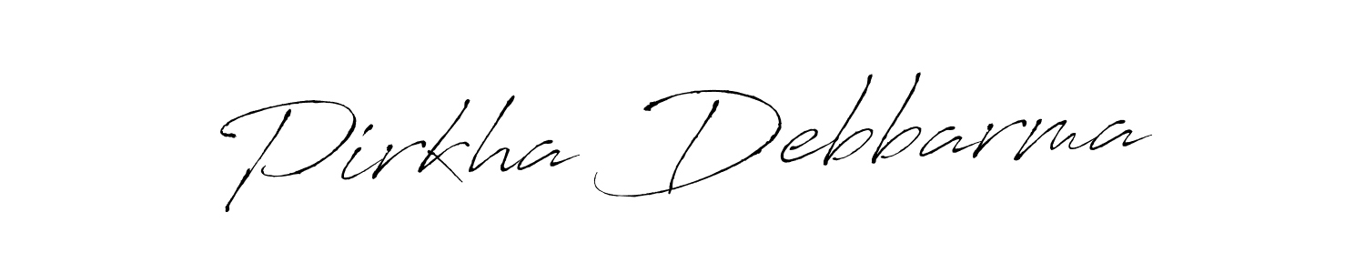 How to Draw Pirkha Debbarma signature style? Antro_Vectra is a latest design signature styles for name Pirkha Debbarma. Pirkha Debbarma signature style 6 images and pictures png