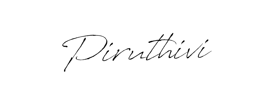Use a signature maker to create a handwritten signature online. With this signature software, you can design (Antro_Vectra) your own signature for name Piruthivi. Piruthivi signature style 6 images and pictures png