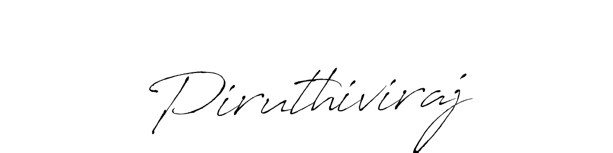 How to make Piruthiviraj signature? Antro_Vectra is a professional autograph style. Create handwritten signature for Piruthiviraj name. Piruthiviraj signature style 6 images and pictures png