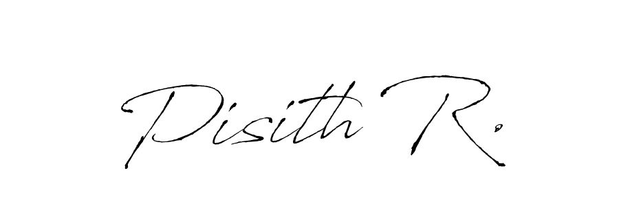 Create a beautiful signature design for name Pisith R.. With this signature (Antro_Vectra) fonts, you can make a handwritten signature for free. Pisith R. signature style 6 images and pictures png