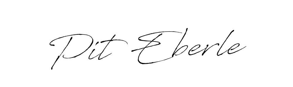 Design your own signature with our free online signature maker. With this signature software, you can create a handwritten (Antro_Vectra) signature for name Pit Eberle. Pit Eberle signature style 6 images and pictures png