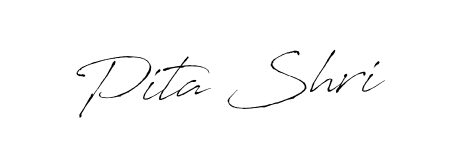 Use a signature maker to create a handwritten signature online. With this signature software, you can design (Antro_Vectra) your own signature for name Pita Shri. Pita Shri signature style 6 images and pictures png