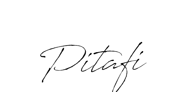 Design your own signature with our free online signature maker. With this signature software, you can create a handwritten (Antro_Vectra) signature for name Pitafi. Pitafi signature style 6 images and pictures png