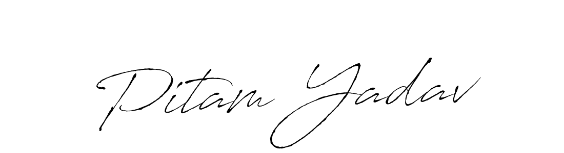 Make a short Pitam Yadav signature style. Manage your documents anywhere anytime using Antro_Vectra. Create and add eSignatures, submit forms, share and send files easily. Pitam Yadav signature style 6 images and pictures png
