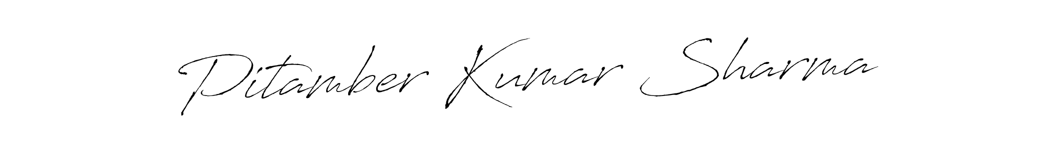 It looks lik you need a new signature style for name Pitamber Kumar Sharma. Design unique handwritten (Antro_Vectra) signature with our free signature maker in just a few clicks. Pitamber Kumar Sharma signature style 6 images and pictures png