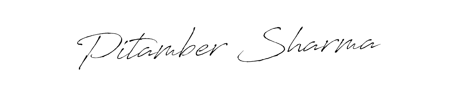 The best way (Antro_Vectra) to make a short signature is to pick only two or three words in your name. The name Pitamber Sharma include a total of six letters. For converting this name. Pitamber Sharma signature style 6 images and pictures png