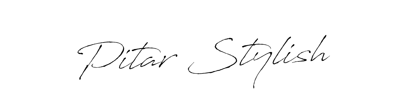 Similarly Antro_Vectra is the best handwritten signature design. Signature creator online .You can use it as an online autograph creator for name Pitar Stylish. Pitar Stylish signature style 6 images and pictures png