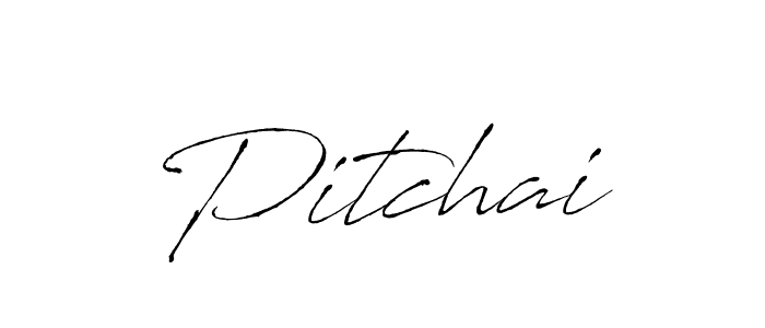 Make a beautiful signature design for name Pitchai. With this signature (Antro_Vectra) style, you can create a handwritten signature for free. Pitchai signature style 6 images and pictures png