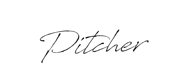 Also You can easily find your signature by using the search form. We will create Pitcher name handwritten signature images for you free of cost using Antro_Vectra sign style. Pitcher signature style 6 images and pictures png