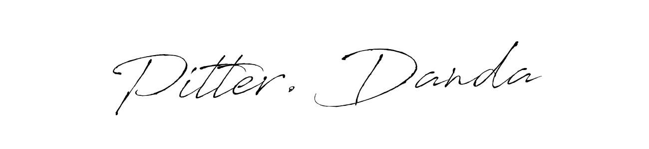 Also You can easily find your signature by using the search form. We will create Pitter. Danda name handwritten signature images for you free of cost using Antro_Vectra sign style. Pitter. Danda signature style 6 images and pictures png