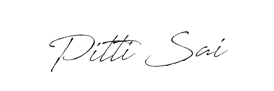 You can use this online signature creator to create a handwritten signature for the name Pitti Sai. This is the best online autograph maker. Pitti Sai signature style 6 images and pictures png