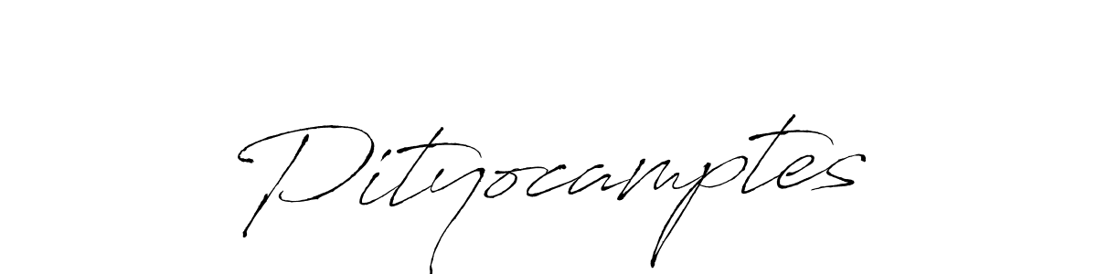 Create a beautiful signature design for name Pityocamptes. With this signature (Antro_Vectra) fonts, you can make a handwritten signature for free. Pityocamptes signature style 6 images and pictures png