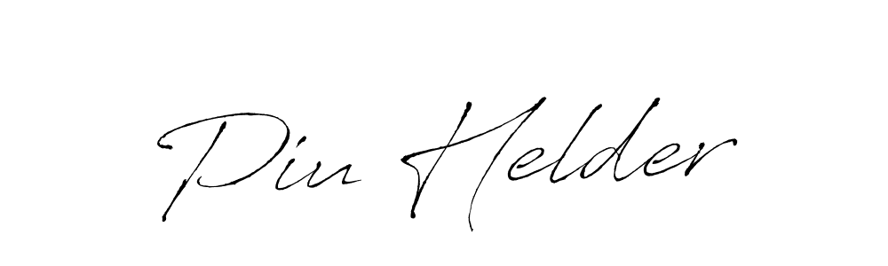 if you are searching for the best signature style for your name Piu Helder. so please give up your signature search. here we have designed multiple signature styles  using Antro_Vectra. Piu Helder signature style 6 images and pictures png