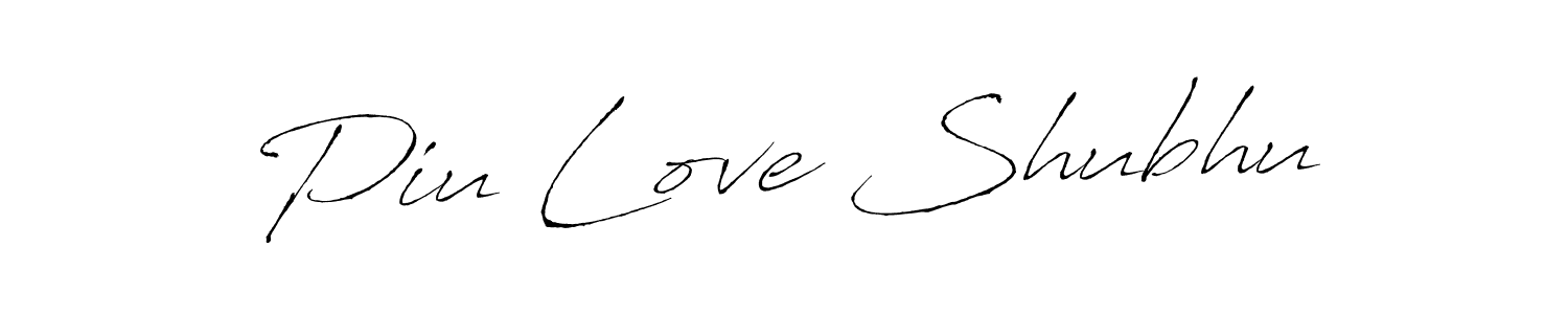 Best and Professional Signature Style for Piu Love Shubhu. Antro_Vectra Best Signature Style Collection. Piu Love Shubhu signature style 6 images and pictures png