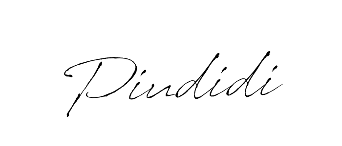 if you are searching for the best signature style for your name Piudidi. so please give up your signature search. here we have designed multiple signature styles  using Antro_Vectra. Piudidi signature style 6 images and pictures png