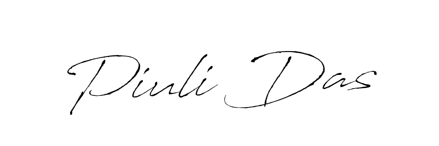 Use a signature maker to create a handwritten signature online. With this signature software, you can design (Antro_Vectra) your own signature for name Piuli Das. Piuli Das signature style 6 images and pictures png