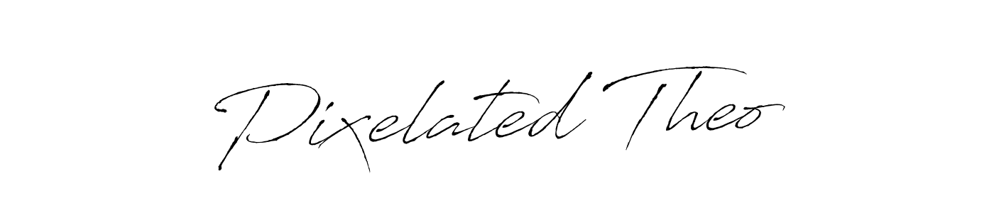 Make a beautiful signature design for name Pixelated Theo. With this signature (Antro_Vectra) style, you can create a handwritten signature for free. Pixelated Theo signature style 6 images and pictures png