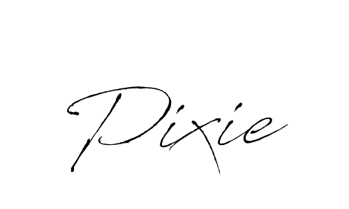 Design your own signature with our free online signature maker. With this signature software, you can create a handwritten (Antro_Vectra) signature for name Pixie. Pixie signature style 6 images and pictures png