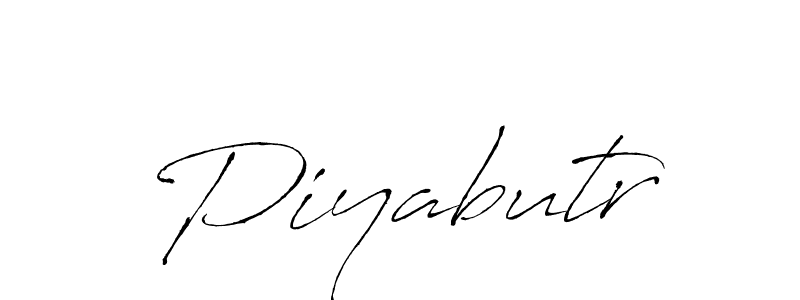 Create a beautiful signature design for name Piyabutr. With this signature (Antro_Vectra) fonts, you can make a handwritten signature for free. Piyabutr signature style 6 images and pictures png