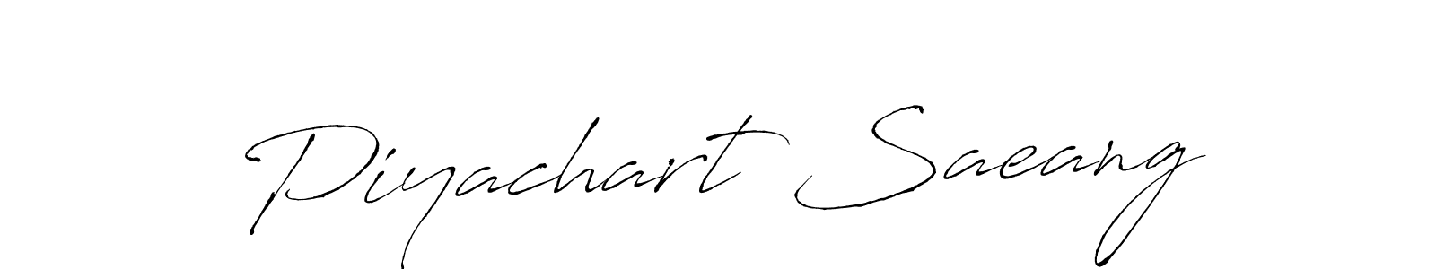 Antro_Vectra is a professional signature style that is perfect for those who want to add a touch of class to their signature. It is also a great choice for those who want to make their signature more unique. Get Piyachart Saeang name to fancy signature for free. Piyachart Saeang signature style 6 images and pictures png