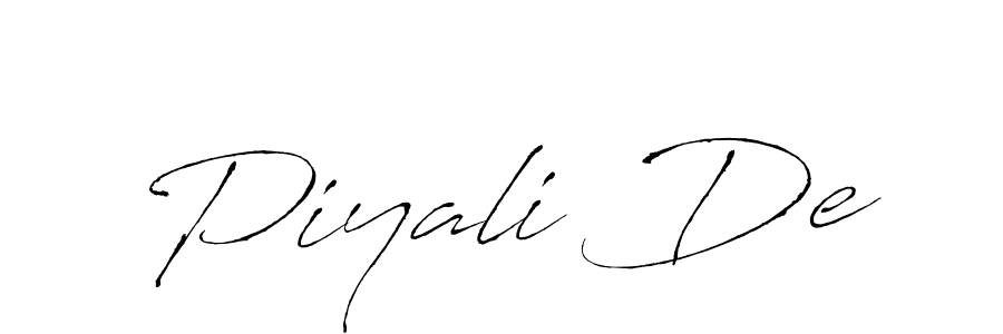 if you are searching for the best signature style for your name Piyali De. so please give up your signature search. here we have designed multiple signature styles  using Antro_Vectra. Piyali De signature style 6 images and pictures png